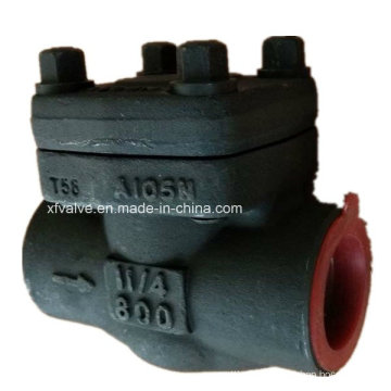 API602 Forged Steel A105 Thread End NPT Piston Check Valve